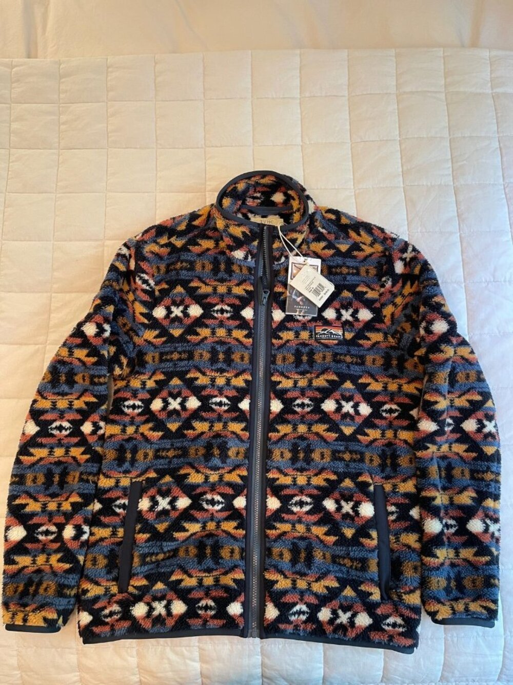 Faherty sherpa fleece jacket (Four Eagles Collection) - NWT